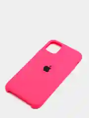 Тёмно-розовый чехол Silicone Case для iPhone 11