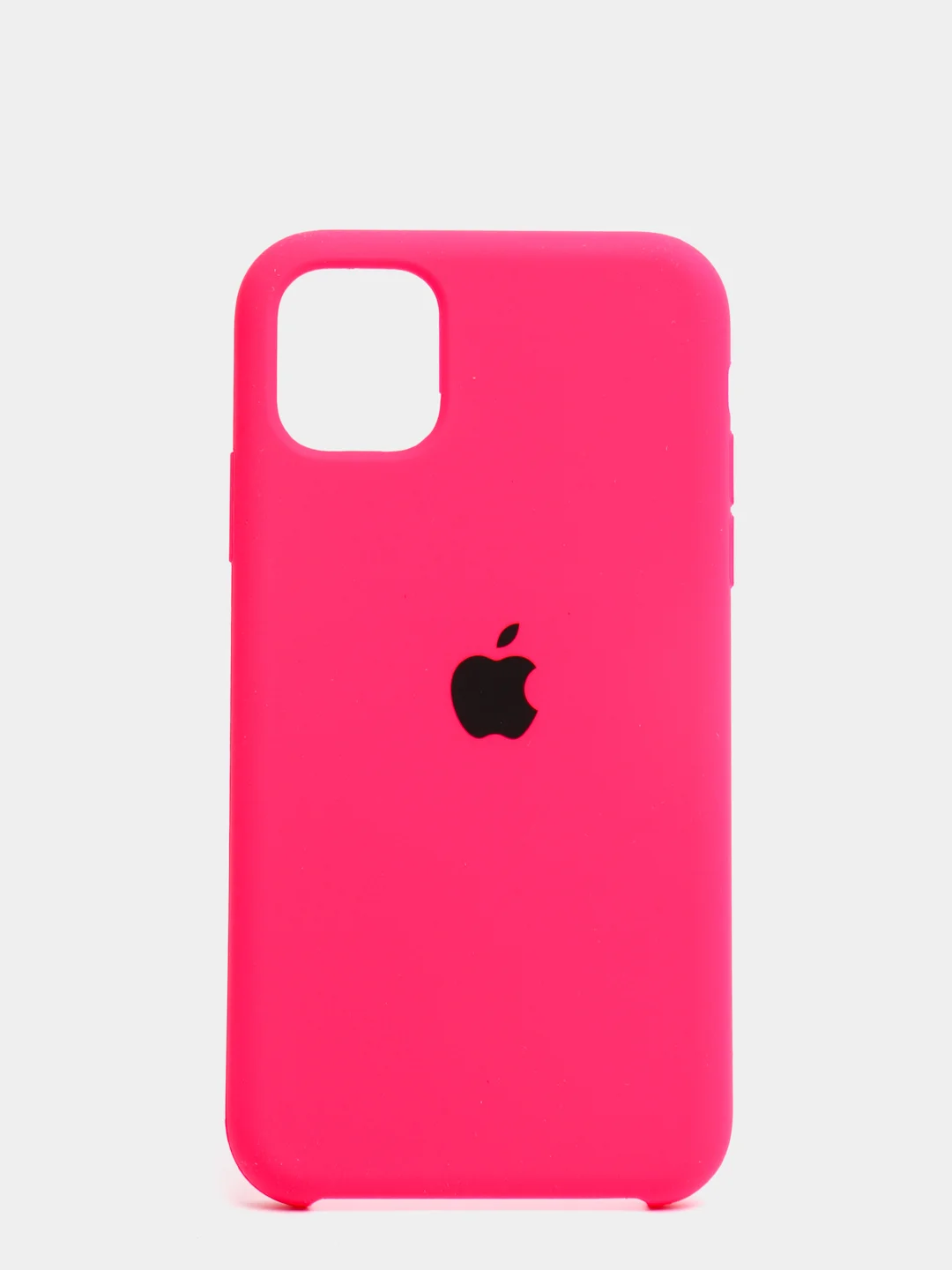Тёмно-розовый чехол Silicone Case для iPhone 11