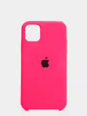 Тёмно-розовый чехол Silicone Case для iPhone 11