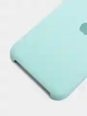 Бирюзовый чехол Silicone Case для iPhone 11