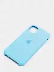 Голубой чехол Silicone Case для iPhone 11