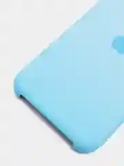Голубой чехол Silicone Case для iPhone 11