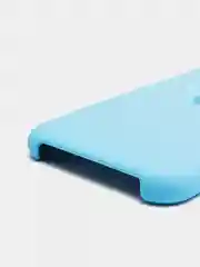 Голубой чехол Silicone Case для iPhone 11