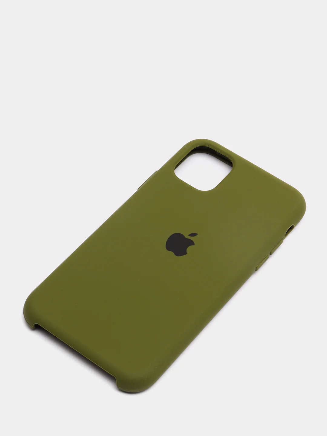 Зелёный хаки чехол Silicone Case для iPhone 11