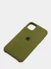 Зелёный хаки чехол Silicone Case для iPhone 11
