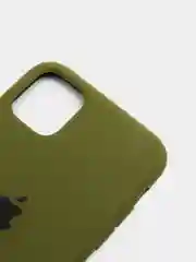 Зелёный хаки чехол Silicone Case для iPhone 11