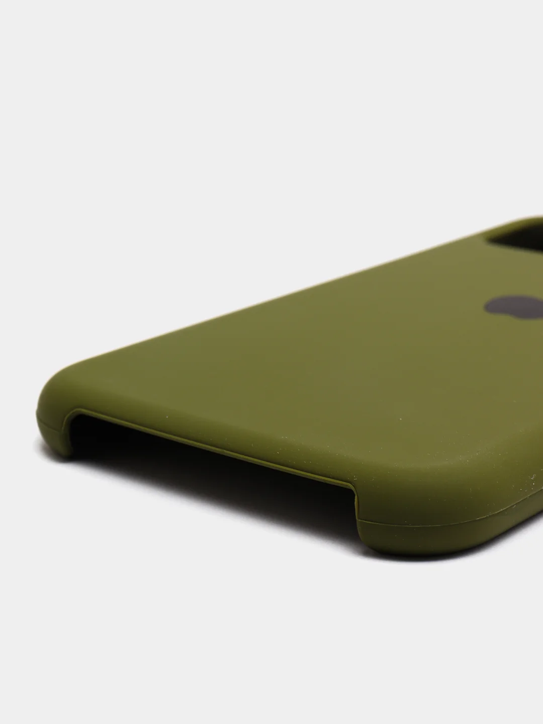 Зелёный хаки чехол Silicone Case для iPhone 11