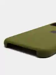 Зелёный хаки чехол Silicone Case для iPhone 11