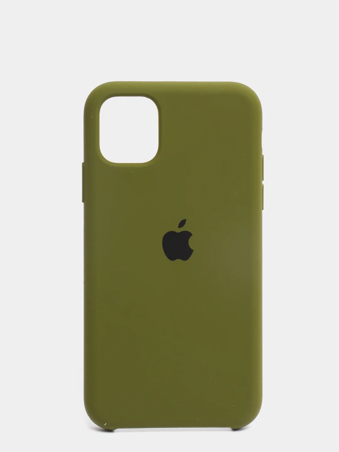 Зелёный хаки чехол Silicone Case для iPhone 11