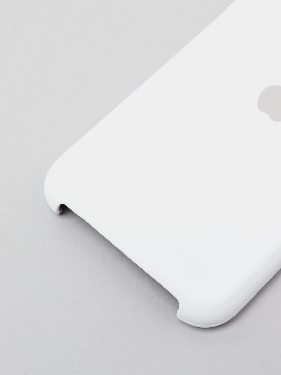 Белый чехол Silicone Case для iPhone 11