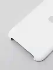 Белый чехол Silicone Case для iPhone 11