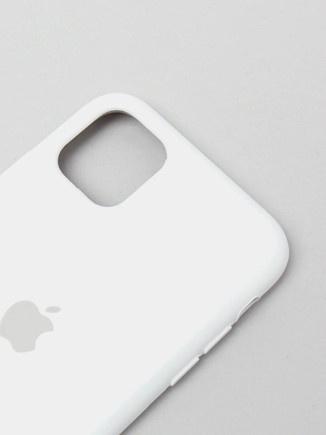 Белый чехол Silicone Case для iPhone 11