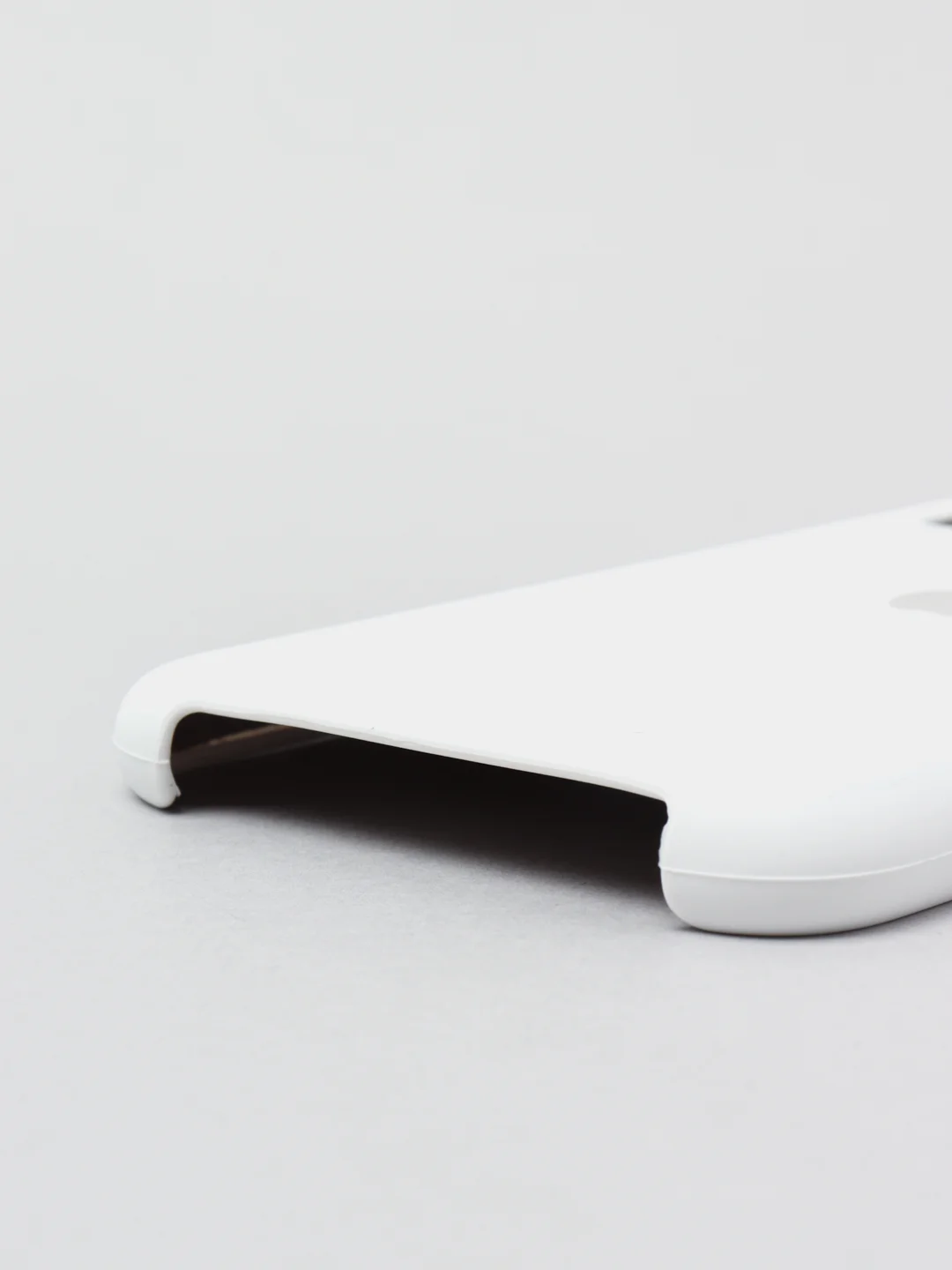 Белый чехол Silicone Case для iPhone 11