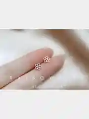 Миниатюрные серьги гвоздики