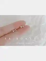 Серебряный миниатюрные серьги гвоздики