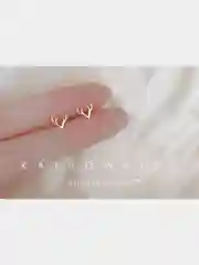 Серебряный миниатюрные серьги гвоздики