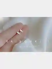Серебряный миниатюрные серьги гвоздики