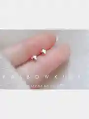 Серебряный миниатюрные серьги гвоздики