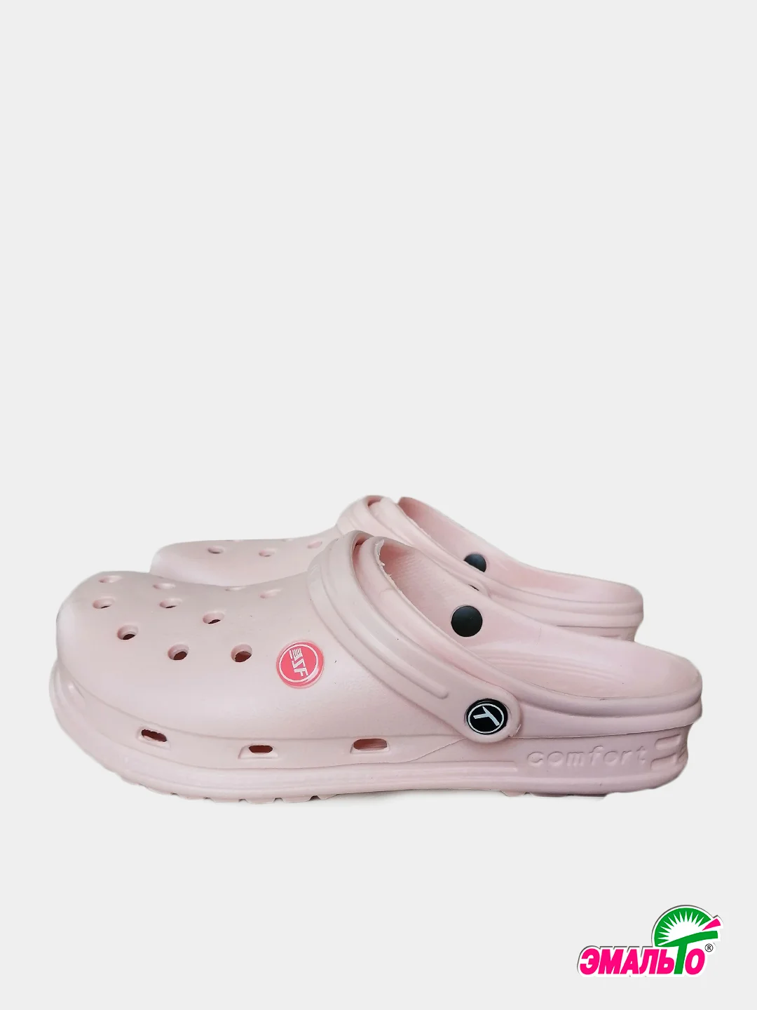 Розовый сабо женские, размеры 36-40
