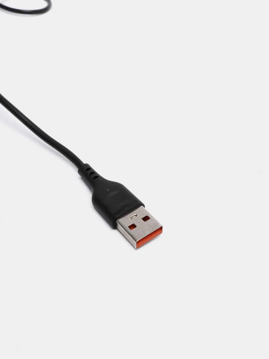 Черный кабель Micro USB с поддержкой быстрой зарядки, 1м