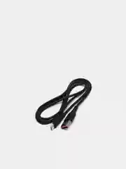 Черный кабель Micro USB с поддержкой быстрой зарядки, 1м