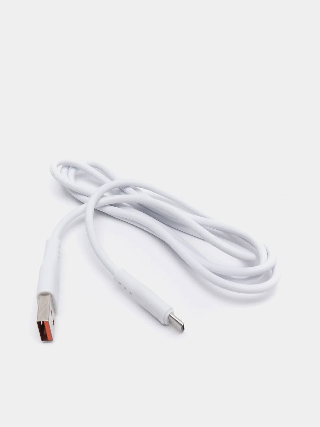 Белый кабель Micro USB с поддержкой быстрой зарядки, 1м