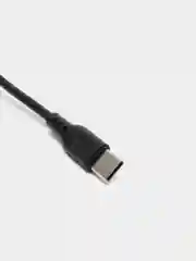 Черный кабель Type-C с поддержкой быстрой зарядки, 1м