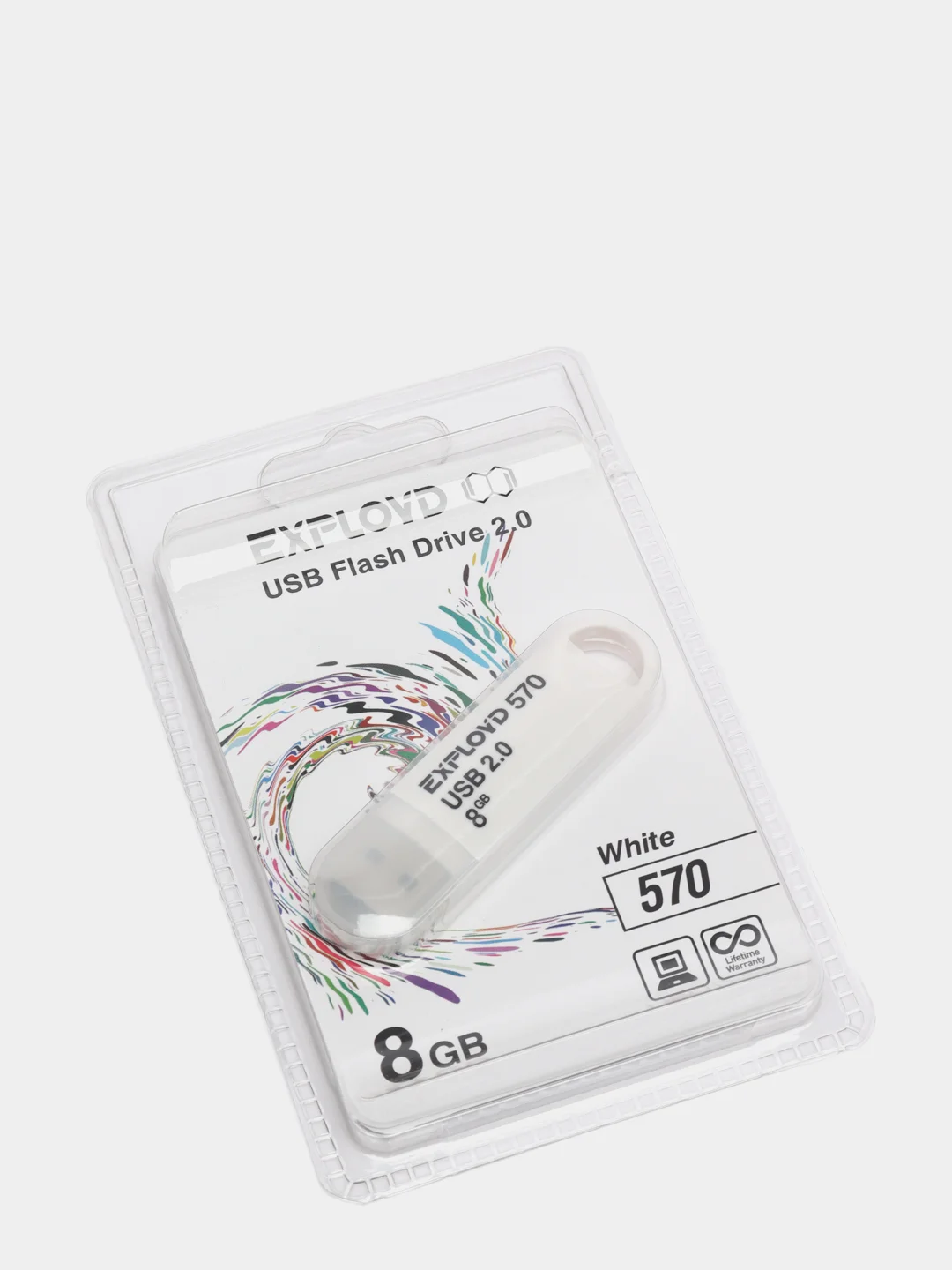 Флешка USB 8Gb, EXPLOYD 570, USB2.0