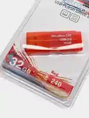 Красный флешка OitraMax240 USB 2.0, 32GB