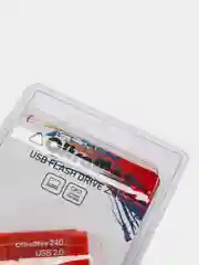 Красный флешка OitraMax240 USB 2.0, 32GB