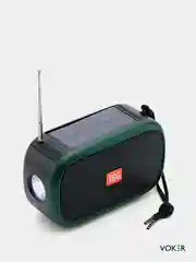 Зеленый портативная беспроводная блютуз колонка TG632