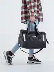 Черный спортивная сумка