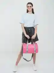 Розовый сумка спортивная
