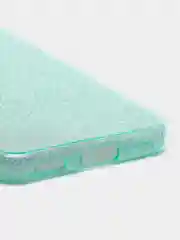 Бирюзовый чехол блестящий для Samsung Galaxy S22, накладка c блестками Samsung S 22