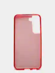 Красный чехол блестящий для Samsung Galaxy S22, накладка c блестками Samsung S 22