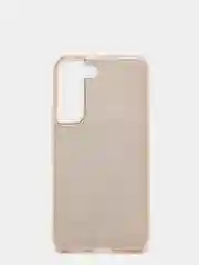 Золотой чехол блестящий для Samsung Galaxy S22, накладка c блестками Samsung S 22