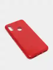 Красный чехол блестящий для Honor 8A, 8A Prime, Huawei Y6 2019, Y6 Prime 2019, Y6s