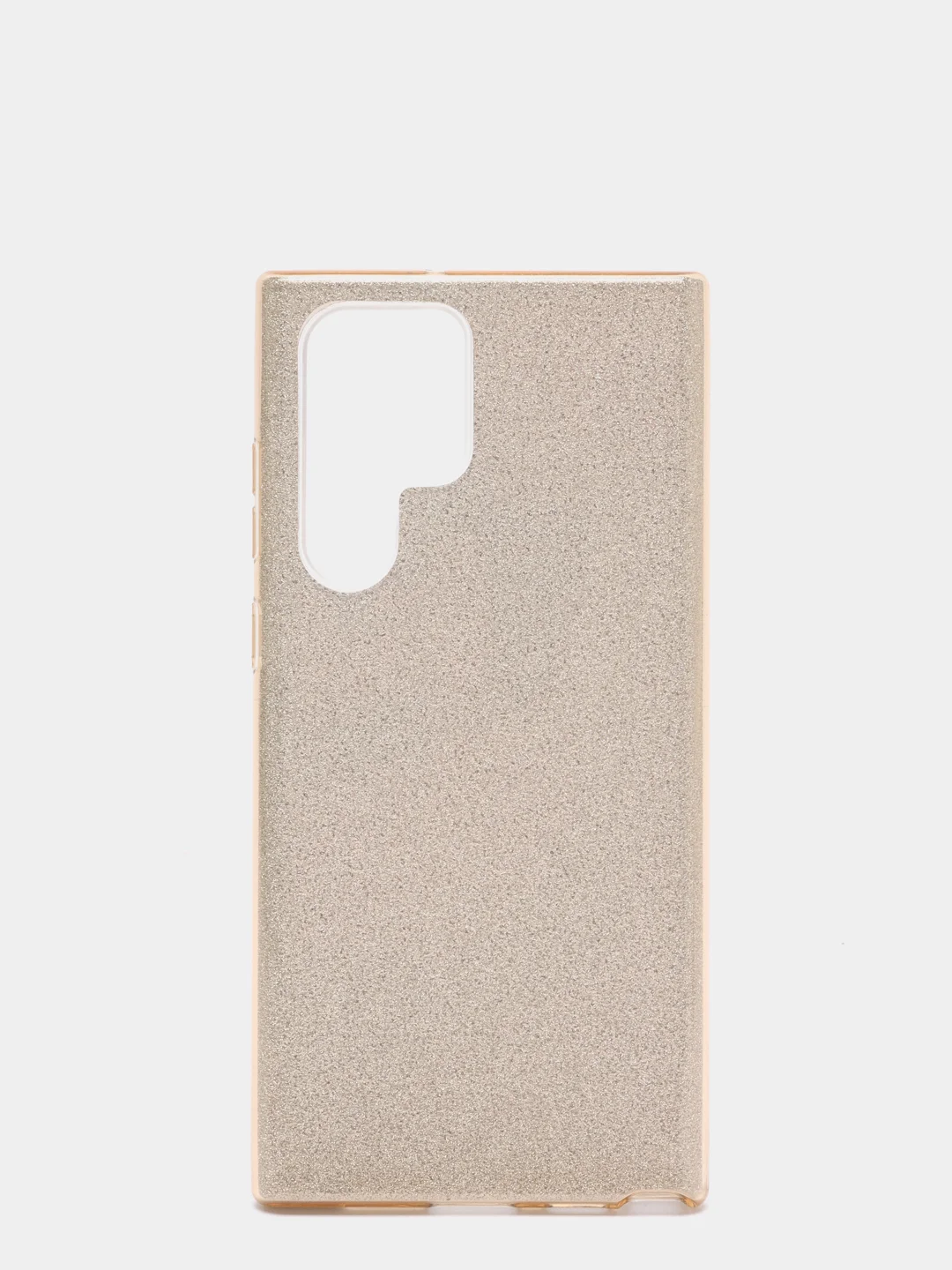Золотой чехол блестящий Samsung Galaxy S22 Ultra, накладка c блёстками Samsung S 22 Ultra