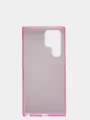 Лавандовый чехол блестящий Samsung Galaxy S22 Ultra, накладка c блёстками Samsung S 22 Ultra