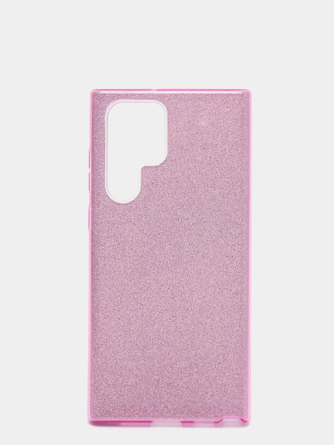 Лавандовый чехол блестящий Samsung Galaxy S22 Ultra, накладка c блёстками Samsung S 22 Ultra