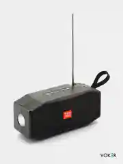 Черный беспроводная портативная Bluetooth колонка TG614