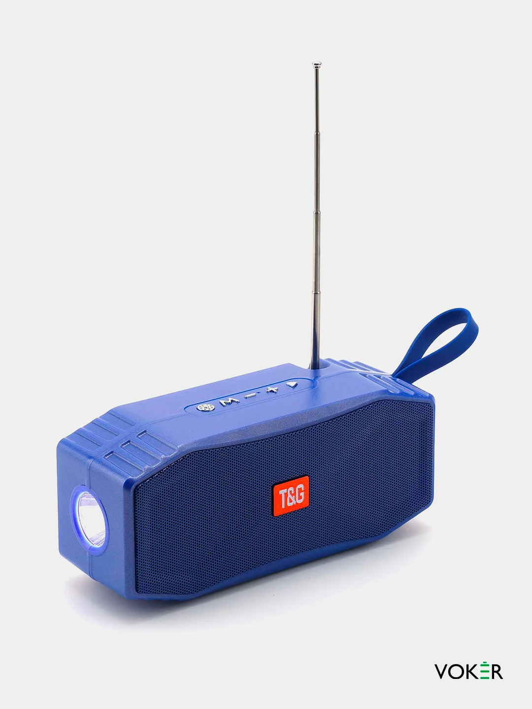 Синий беспроводная портативная Bluetooth колонка TG614