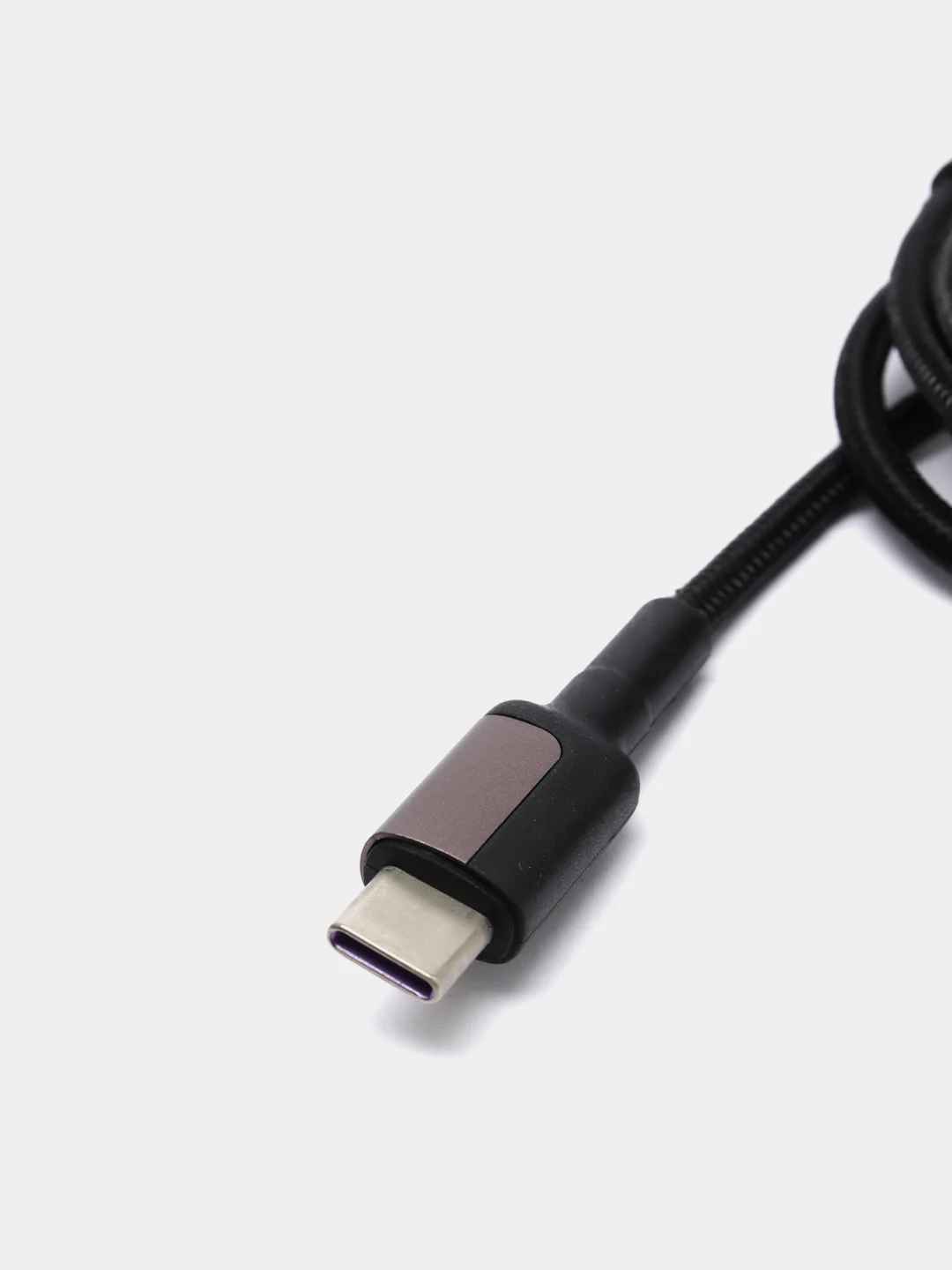 Черный кабель быстрой зарядки для ноутбуков Type-C=Type-C 60w QC4.0 /PD