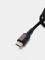 Черный кабель быстрой зарядки для ноутбуков Type-C=Type-C 60w QC4.0 /PD