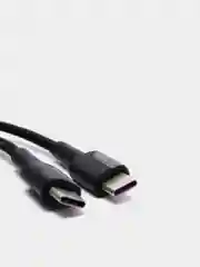 Черный кабель быстрой зарядки для ноутбуков Type-C=Type-C 60w QC4.0 /PD