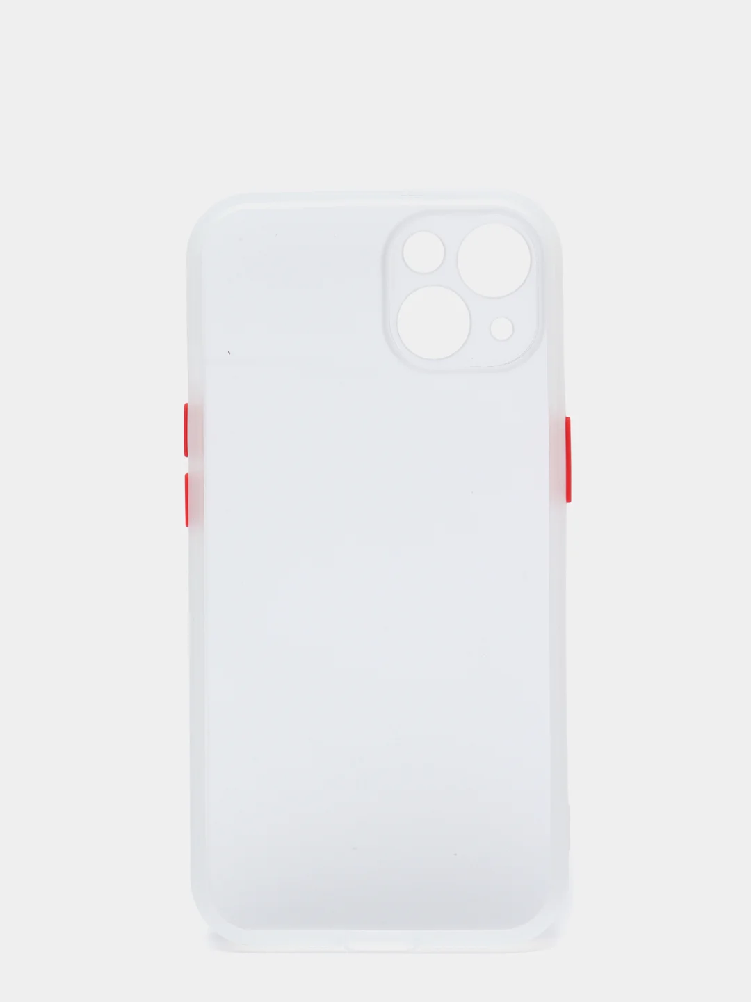 Белый противоударный чехол для iPhone 11, 12, 13, Pro, ProMax, Mini, с защитой камеры