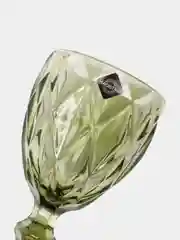 Бокал стеклянный Magistro "Круиз", 250 мл, 8 х 15,3 см, цвет зелёный