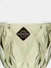 Бокал стеклянный Magistro "Круиз", 250 мл, 8 х 15,3 см, цвет зелёный