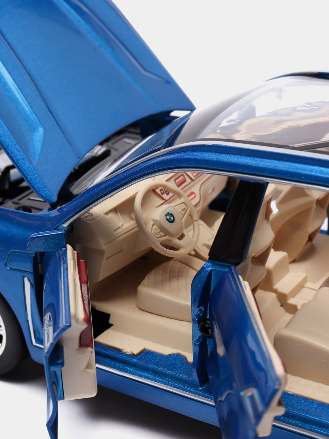 Синий металлическая машинка Che Zhi 1:24 BMW X7 CZ115