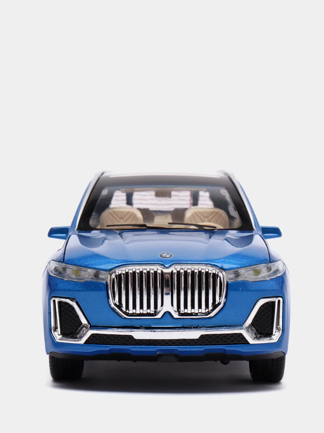 Синий металлическая машинка Che Zhi 1:24 BMW X7 CZ115